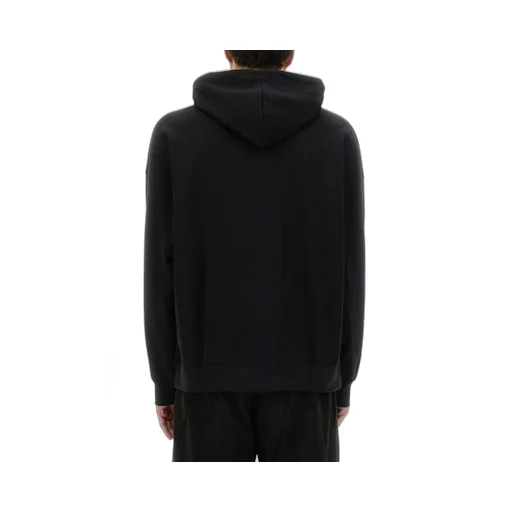 Msgm Logo Printed Drawstring Hoodie
