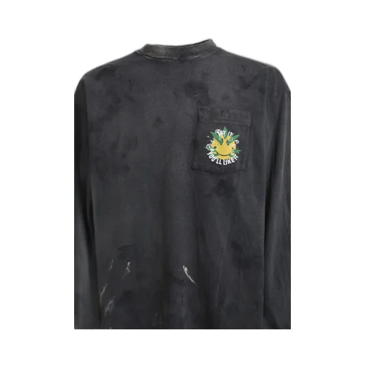 L/S T-Shirt Snake / Black