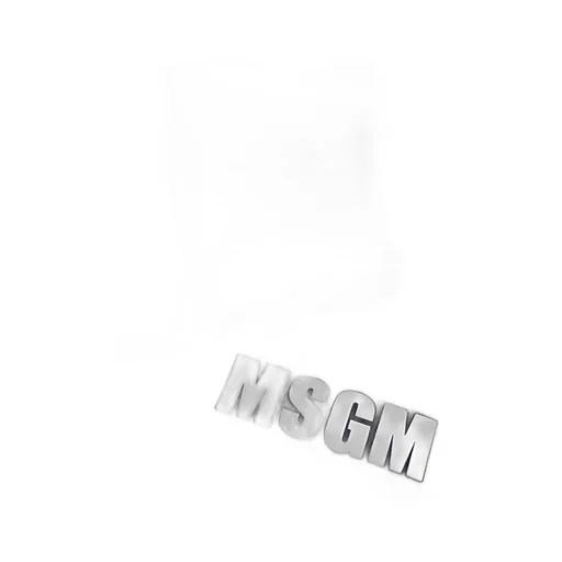 Msgm Logo Printed Crewneck Sweatshirt