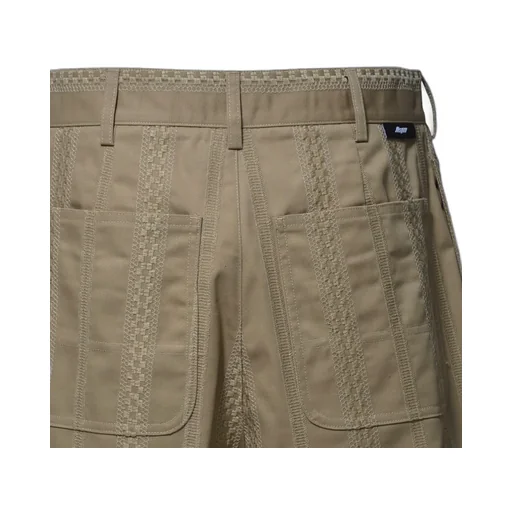 Msgm Embroidered Motif Shorts