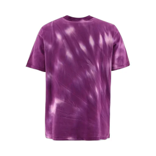 Msgm Logo Printed Tie-Dye T-Shirt