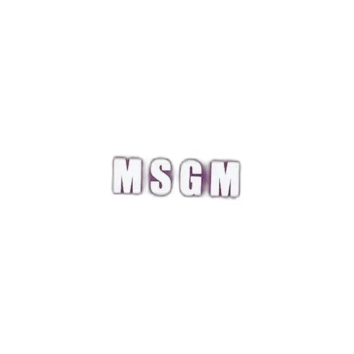 Msgm Logo Printed Tie-Dye T-Shirt
