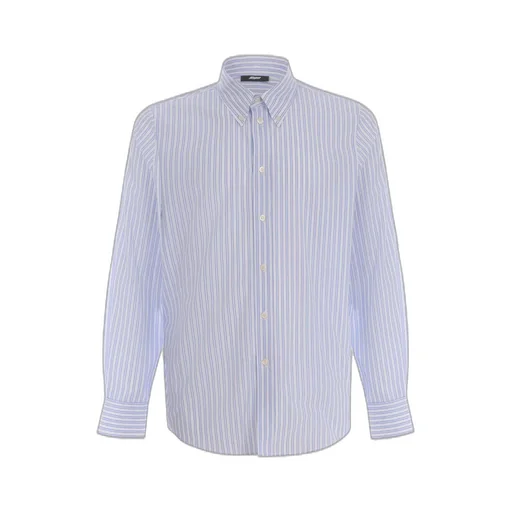 Msgm Stripe-Pattern Long Sleeved Shirt