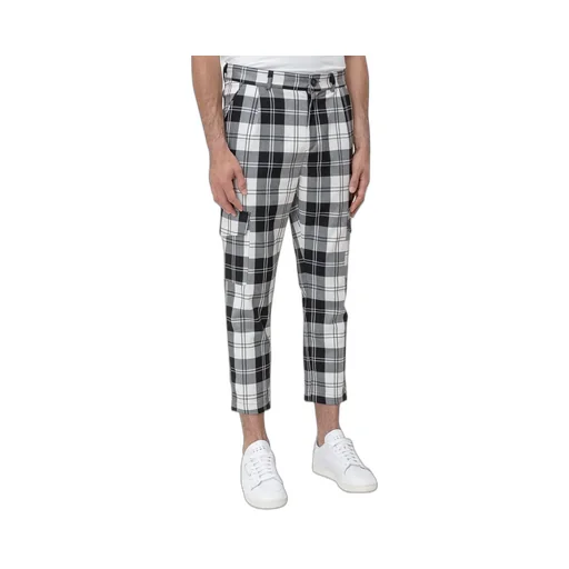 Mtl Studio Tonino Tartan Cropped Pants