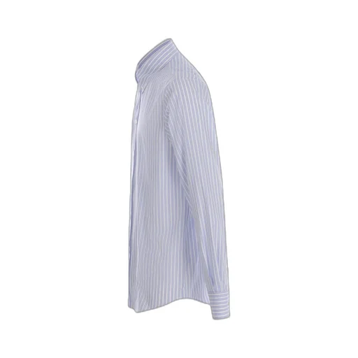 Msgm Stripe-Pattern Long Sleeved Shirt