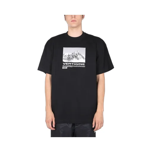 Msgm Graphic Print T-Shirt