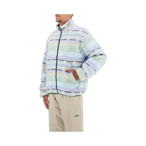 Msgm Abstract Pattern Printed Jacket
