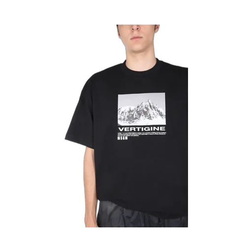 Msgm Graphic Print T-Shirt