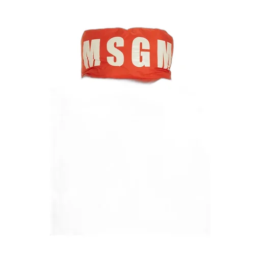Msgm Padded High Neck Gilet
