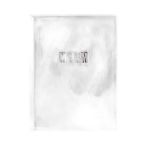 Msgm Logo Printed Tie-Dye Hoodie
