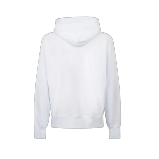 Msgm Logo Printed Drawstring Hoodie