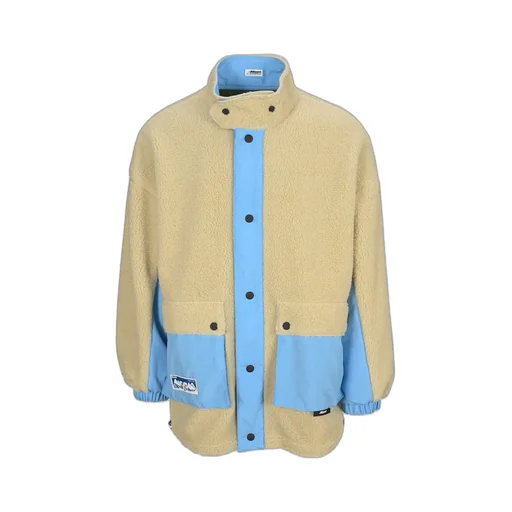 Msgm High Neck Buttoned Jacket