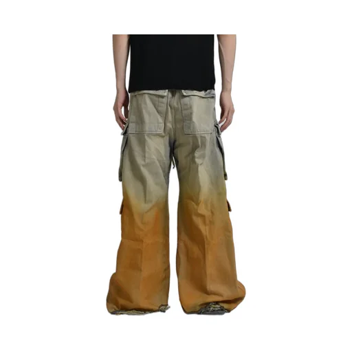 Double Cargo Jumbo Belas / Sky/Orange Degrade