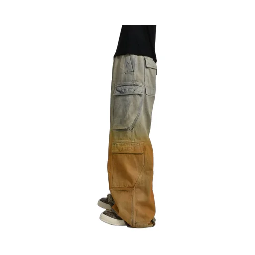 Double Cargo Jumbo Belas / Sky/Orange Degrade