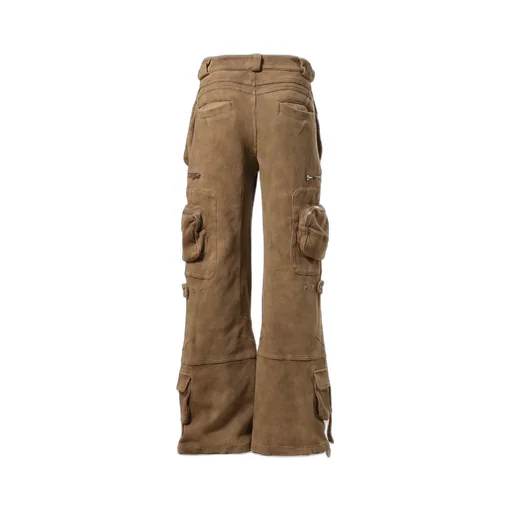 Heavy Waffle Cargo Pants / Kha