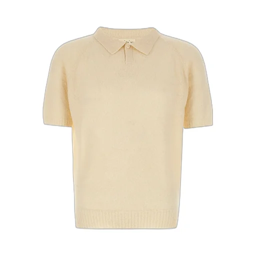 Maya Textured Knit Polo Shirt Ry