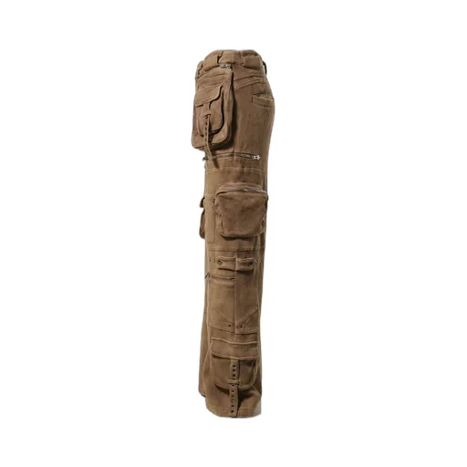 Heavy Waffle Cargo Pants / Kha