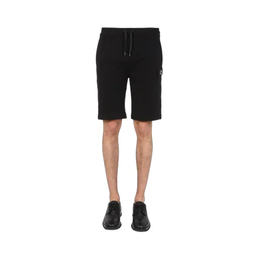 Ma.Strum Logo Patch Bermuda Shorts