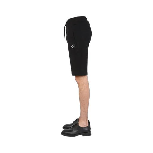 Ma.Strum Logo Patch Bermuda Shorts