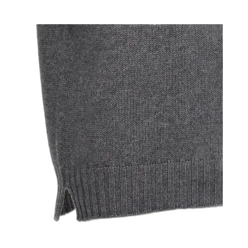 Maya Ribbed-Knit Straight Hem Hoodie Ry