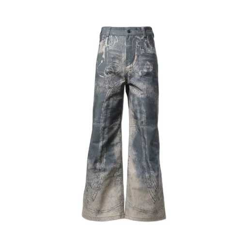 Printed Denim / Ind Used Look Printed