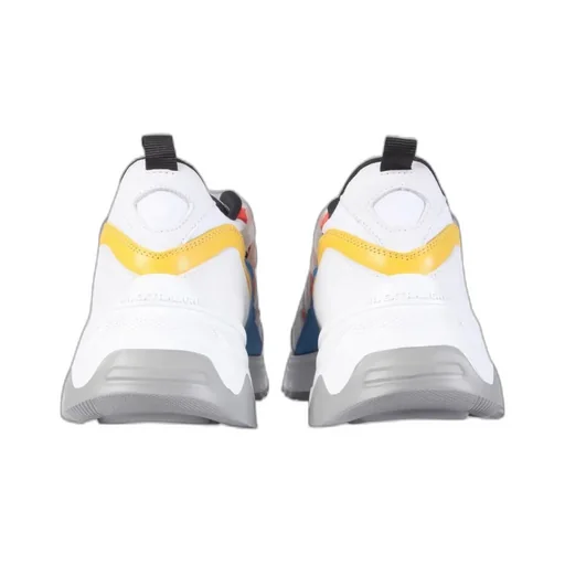 Msgm Panelled Lace-Up Sneakers