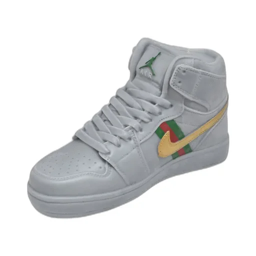 Heritage Hi-Top - Hand Painted / Gry