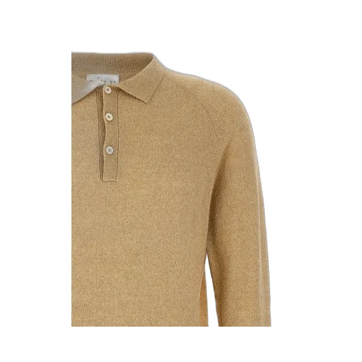 Maya Textured Knit Polo Shirt Ry