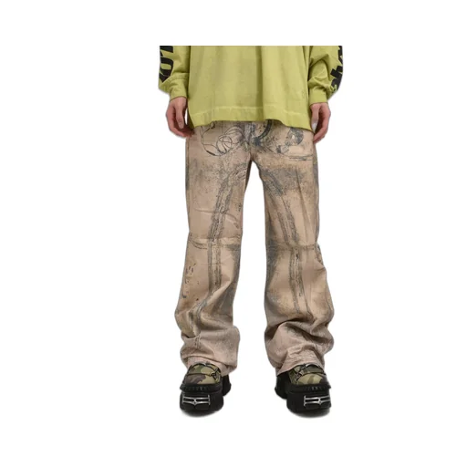 Printed Denim / Ind Used Look Printed