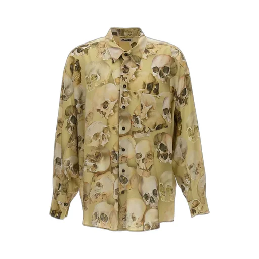 Magliano Fontanelle Skull Printed Shirt
