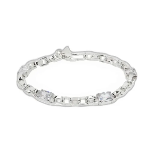 Logo Solitaire Bracelet / Sil