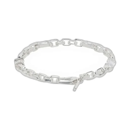 Logo Solitaire Bracelet / Sil