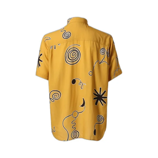 La Chemise Melo / Arty Spiral Blk/Org