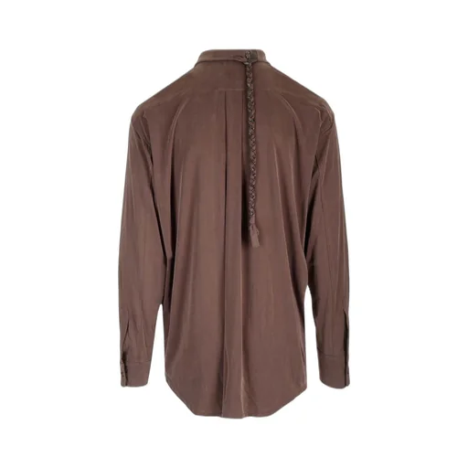 Magliano Braided-Strap Detailed Spread Collared Shirt