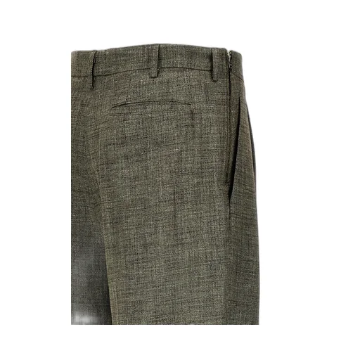 Magliano Pleated Straight Leg Trousers