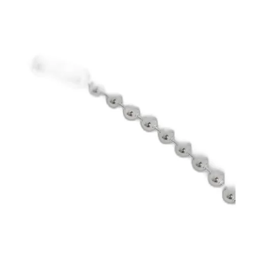 Ball Chain ​​Necklace. -L- Regular / Sil
