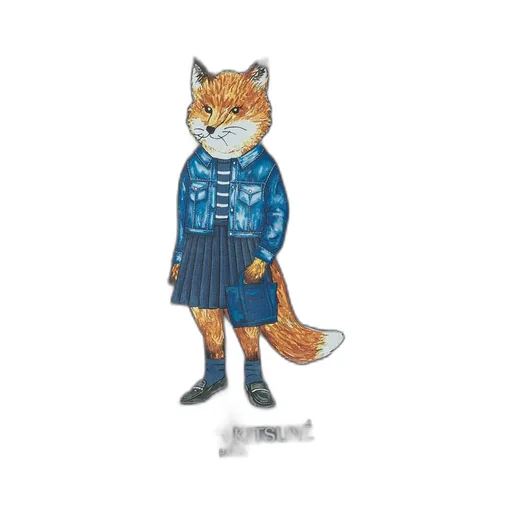 Maison Kitsuné Fox Top Handle Bag