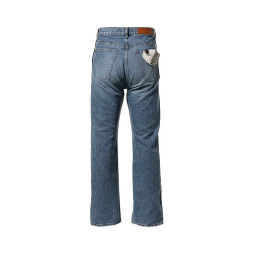 Straight Jeans / Faded Indigo Masuboys