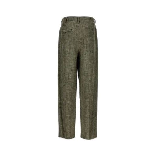 Magliano Pleated Straight Leg Trousers