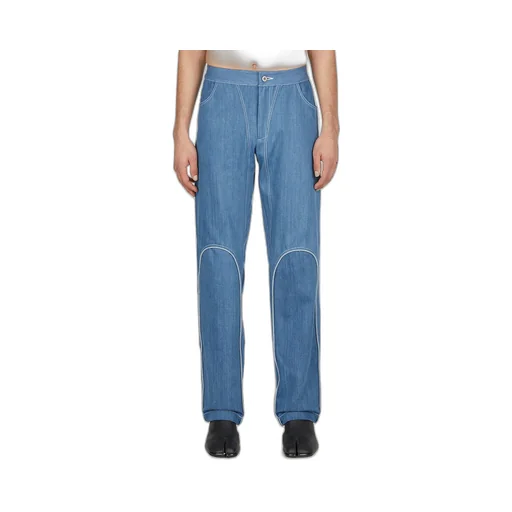 Mainline:Rus/Fr.Ca/De Ella Piped Detail Jeans