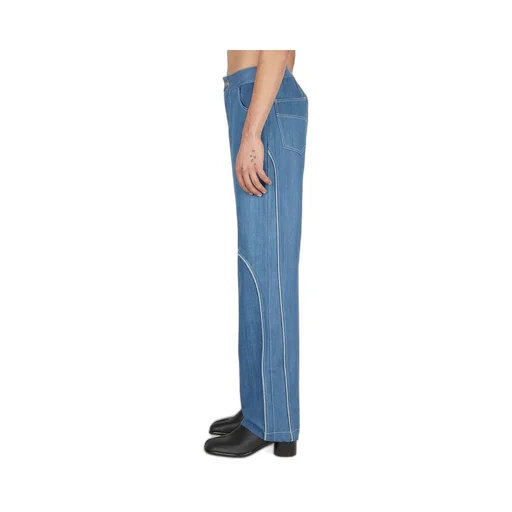 Mainline:Rus/Fr.Ca/De Ella Piped Detail Jeans