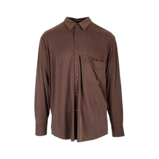 Magliano Braided-Strap Detailed Spread Collared Shirt