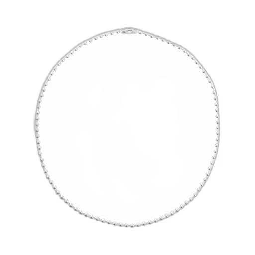 Ball Chain ​​Necklace. -L- Regular / Sil