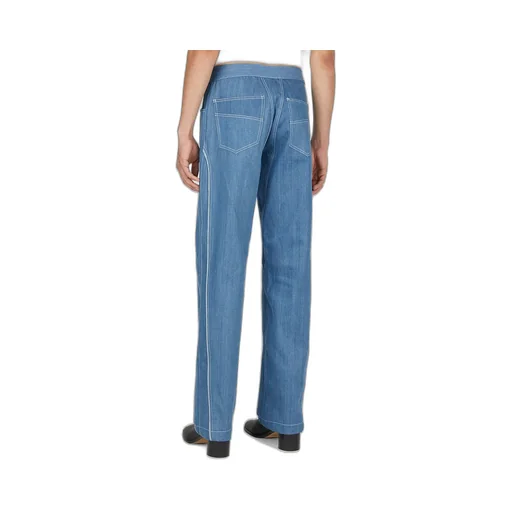Mainline:Rus/Fr.Ca/De Ella Piped Detail Jeans