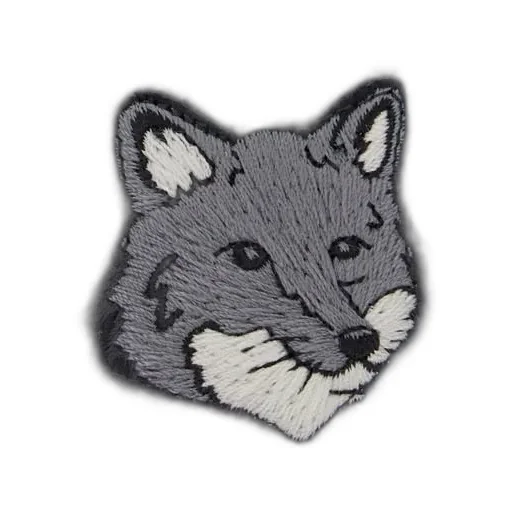 Maison Kitsuné Fox Head Large Beanie