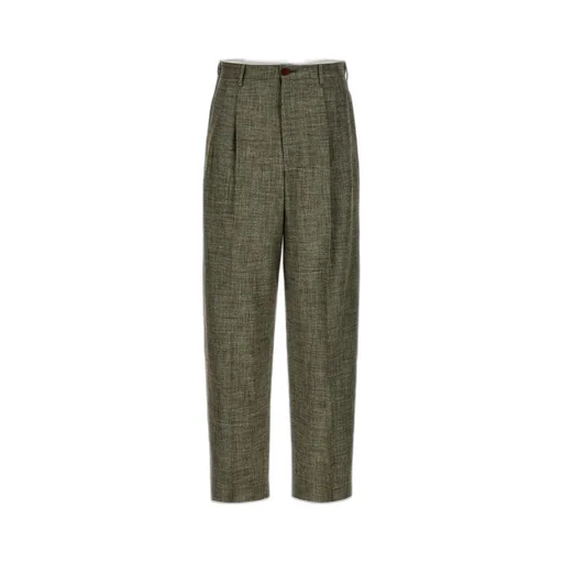 Magliano Pleated Straight Leg Trousers