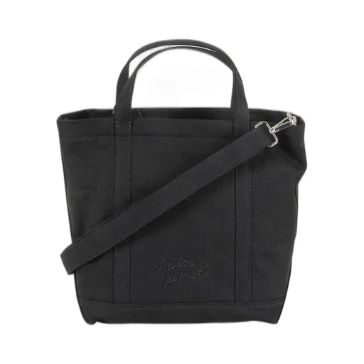 Maison Kitsuné Fox Head Small Tote Bag