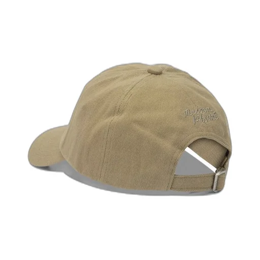 Maison Kitsuné Fox Head Embroidered Baseball Cap
