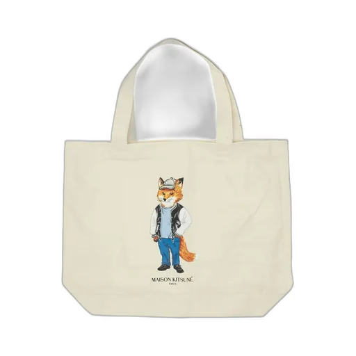 Maison Kitsuné Dressed Fox Tote Bag