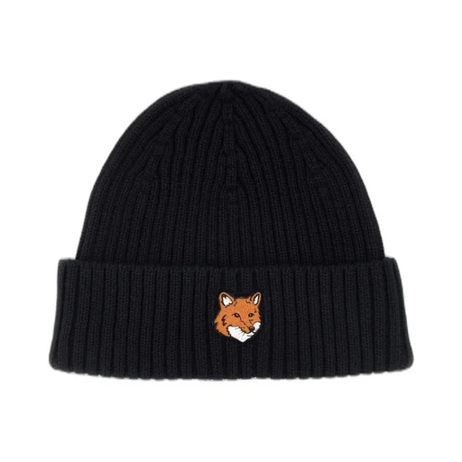 Maison Kitsuné Fox Head Beanie